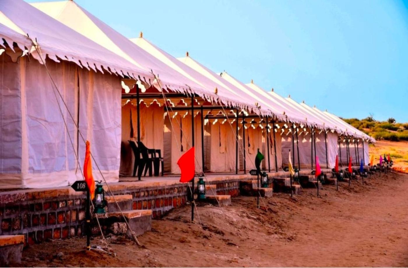 The Saffron Desert Camp Джайсалмер Экстерьер фото